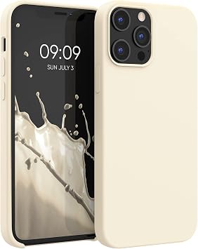 kwmobile Phone Case for Apple iPhone 12 Pro Max Case - TPU Liquid Silicone Cover - Shockproof, Anti-Scratch, Smooth Case