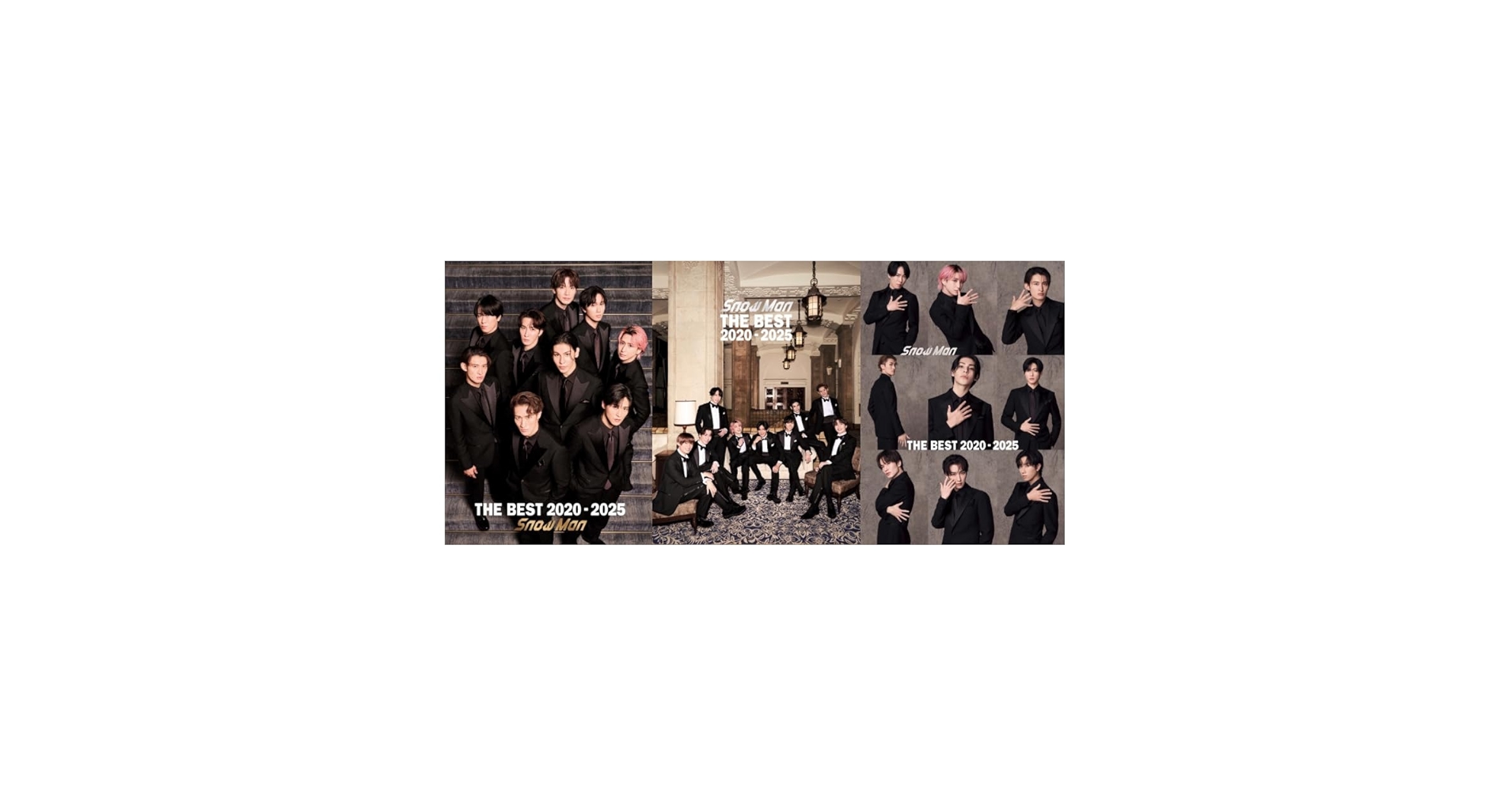 Man THE BEST 2020-2025 3形態セット Amazon.co.jp: Snow Man『THE BEST 2020 - 2025』(AL2枚組(通常