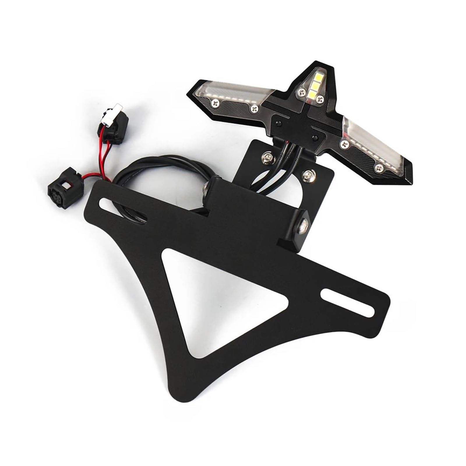 Kit Di Montaggio Per Portatarga Posteriore Nero Per YAM&AHA YZF R6 YZF-R6 YZFR6 2015-2025