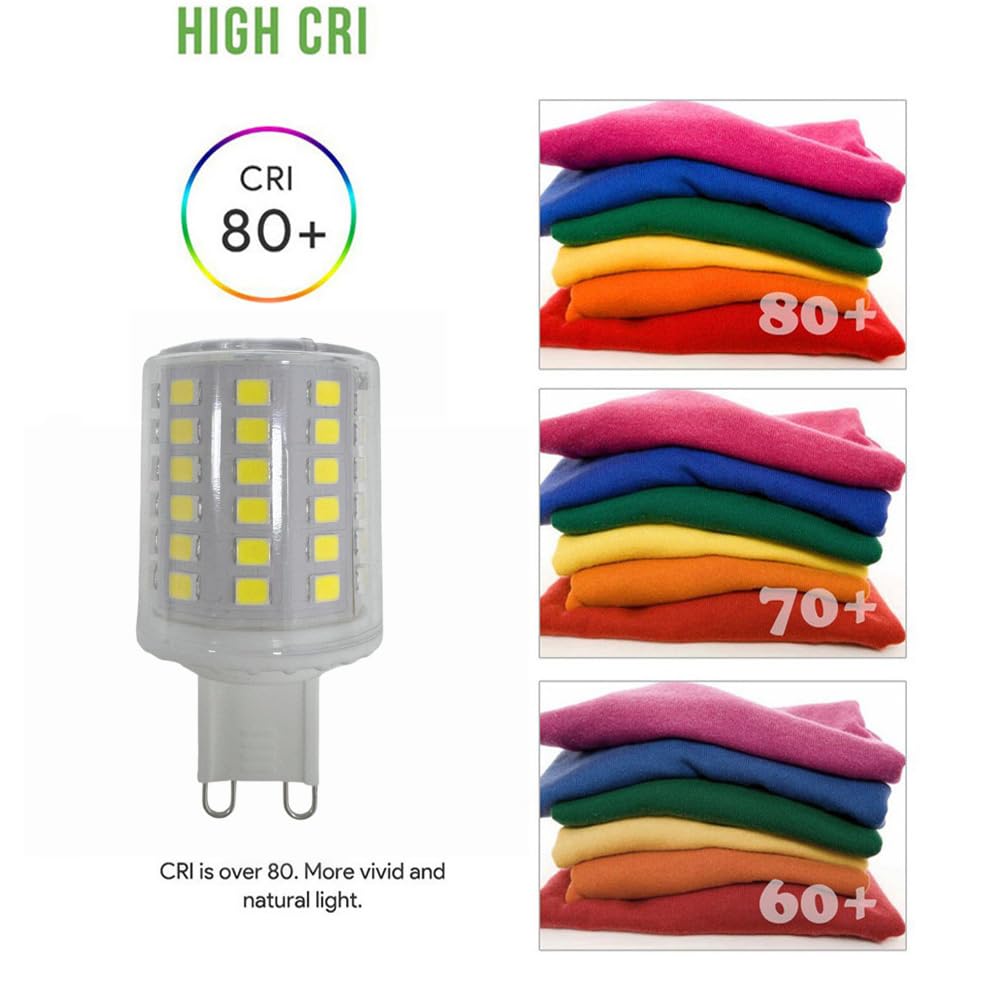 Lot De 6 Ampoule Led G9 9W Économie D'Énergie Équivalent 90W