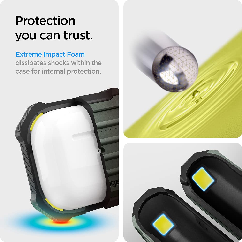 Spigen Airpods 第3世代 ケース　カバー 三重構造 Amazon.co.jp: Spigen AirPods3 ケース Airpods 第3世代 ケース カバー