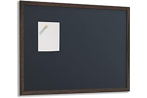 U Brands Rustic Wood Style Magnetic Chalkboard