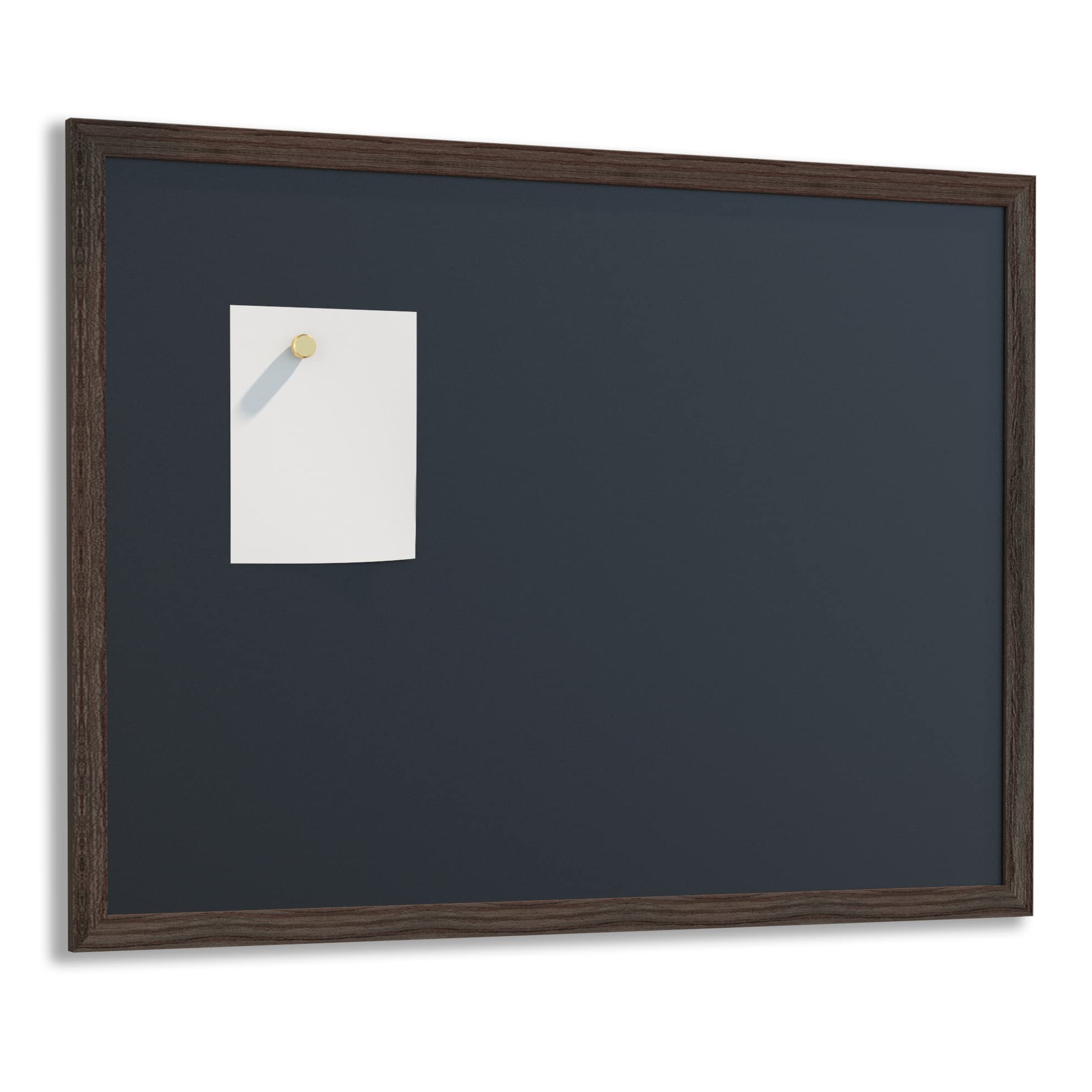 Photo 1 of U Brands Magnetic Chalkboard with Wooden Style Frame, Office Supplies, 35” x 47”