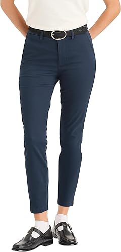 Dockers Damen Weekend Chino Skinny Pants, Navy Ash, 30W