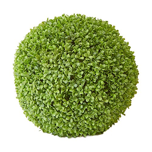 Factory Direct Large Artificial Boxwood Topiary Kissing Ball | Size: 14