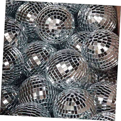 OSALADI - 6 bolas espejadas reflectantes para decoración de bodas, escenarios, discotecas y fiestas, esferas de vidrio para celebraciones y fondos fotográficos miniatura 7
