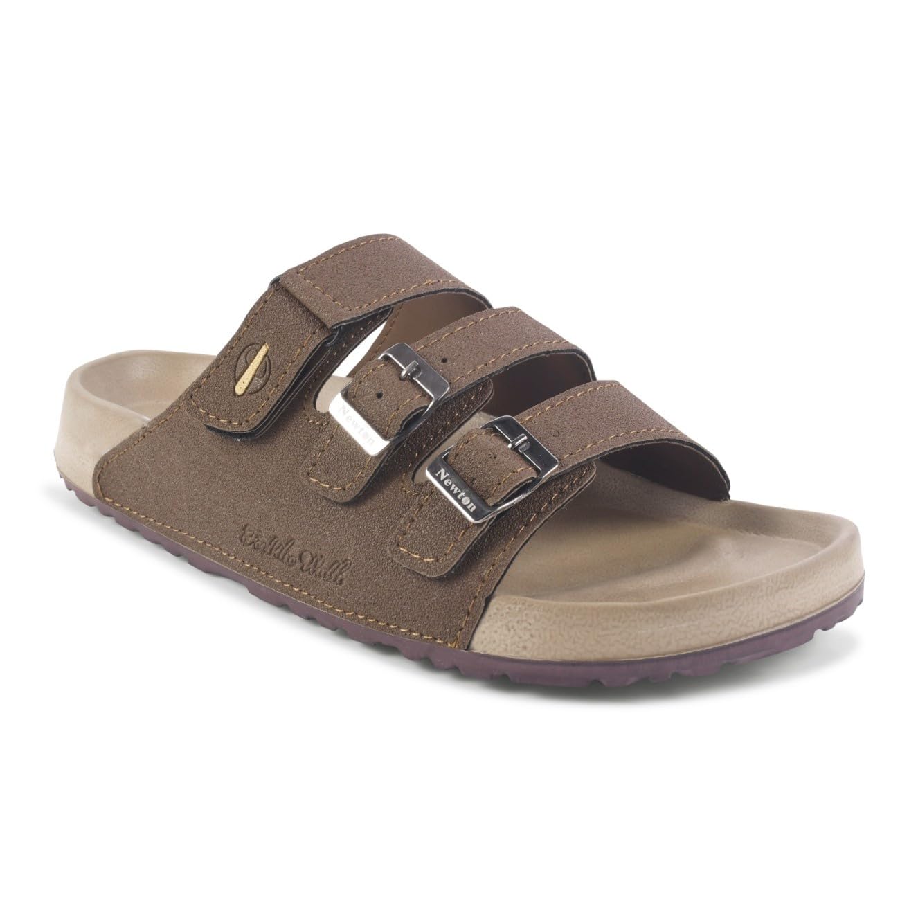 Men’s Adjustable Strap Casual Sandals – Slip-On Open Toe Slides