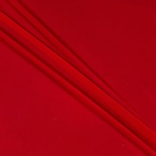 Power Stretch Mesh Fabric Red, Fabric by the Yard