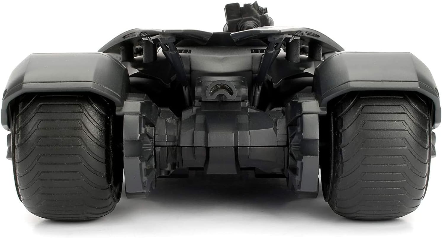 Jada 253215000 Batmóvil coche Metal Liga de la Justicia 1:24 Car Collecting, Black, One Size