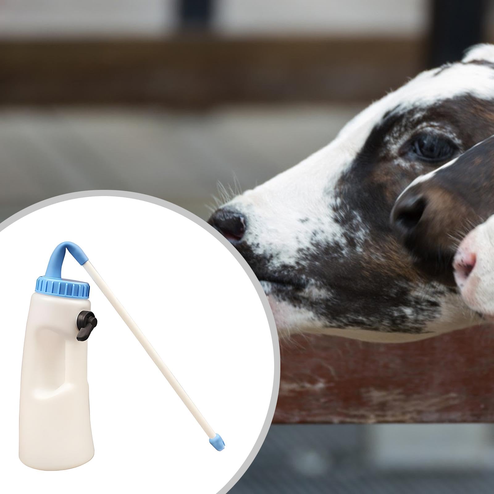 Attrezzatura agricola per l'alimentazione dei vitelli, Accessori, Essenziale, Facile da Usare, Resistente all'Usura, per, 2.5 L
