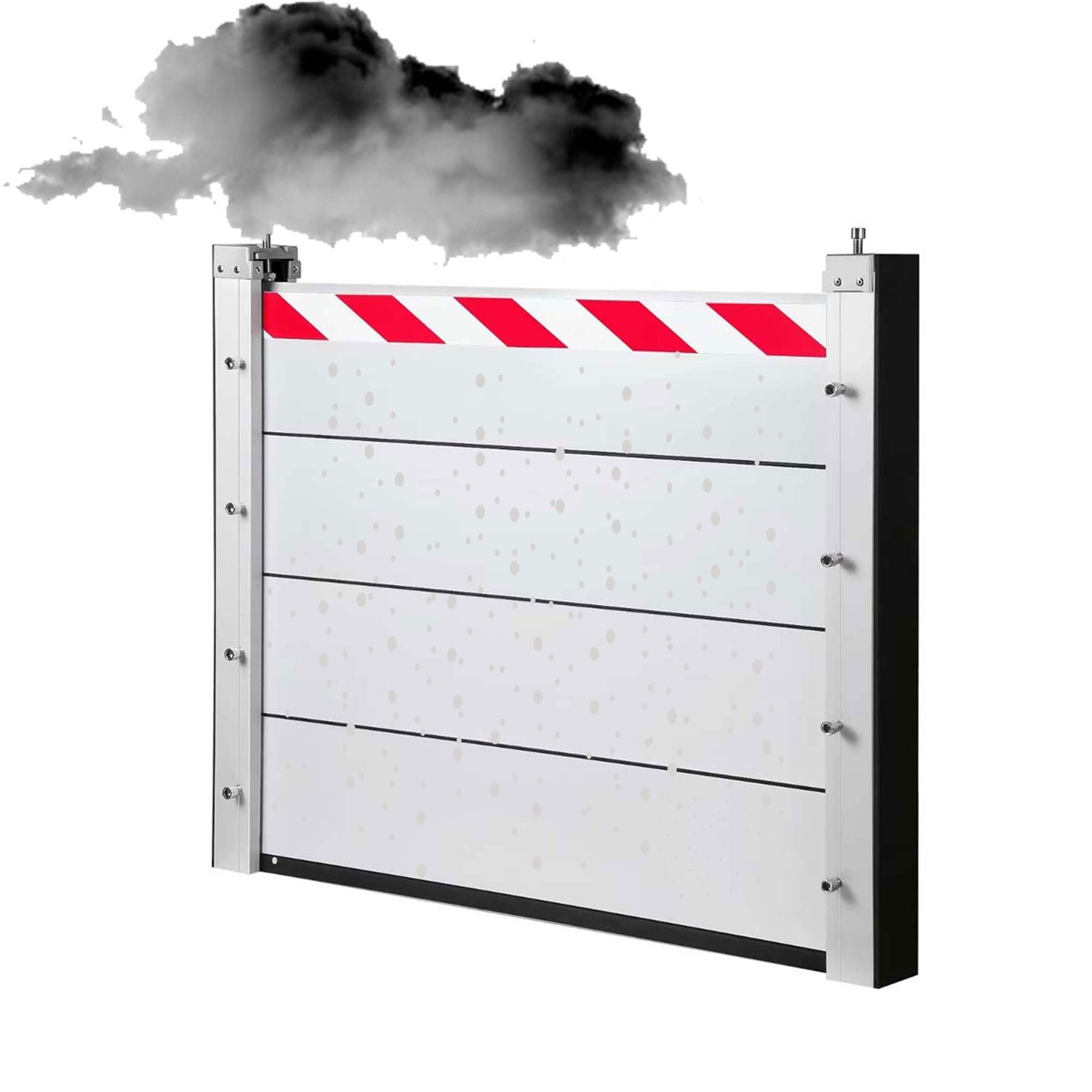 Barrière anti-inondation en aluminium robuste de 130x60cm