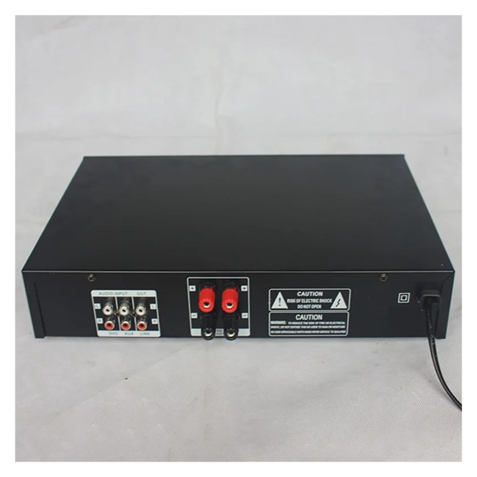 Wzmacniacz audio, Wzmacniacz Bluetooth 100 W*2 Wysokiej mocy wzmacniacz stereo HIFI 8 Ohm Dwukanałowy do domu, karaoke