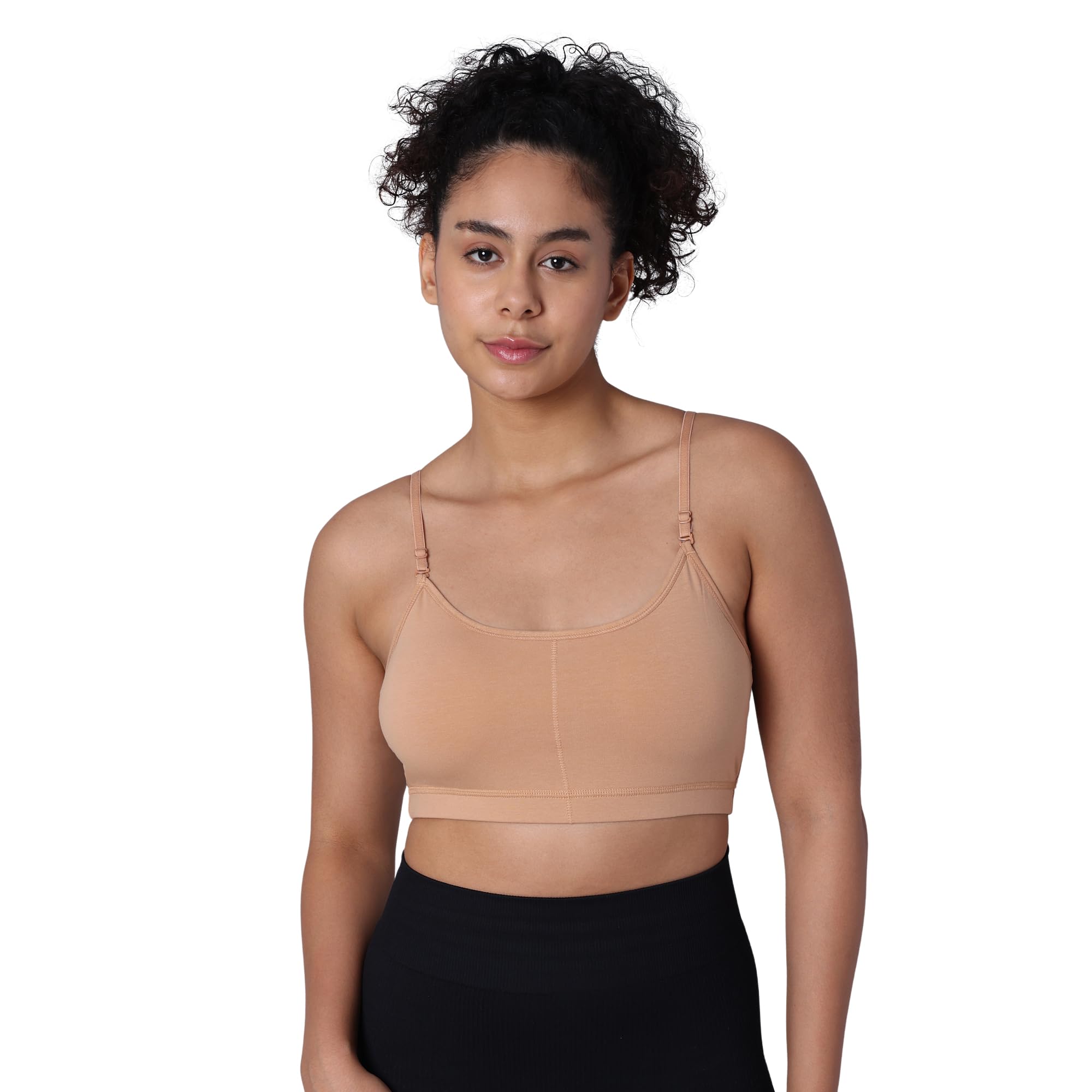 sillysally Padded Bra for Womens | Breathable Regular Bra with Stretchable Cotton Fabric | Removable Pads Wire Free Bralette for Womens (Pack of 1)-picture-29