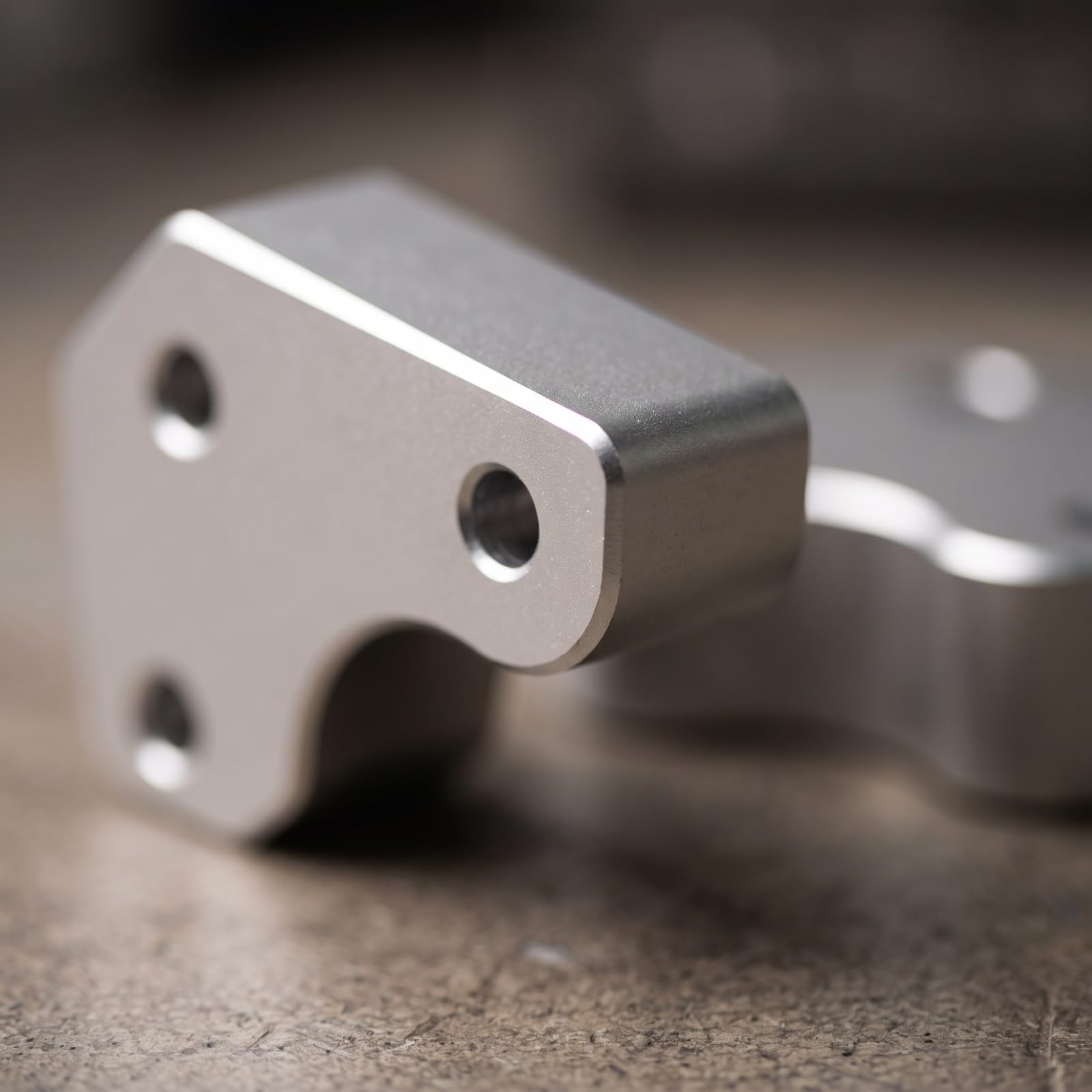 predolo 2 Pezzi Rialzi Manubrio in Alluminio Lavorato a CNC Rialzo Manubrio Argento Accessori per turisti