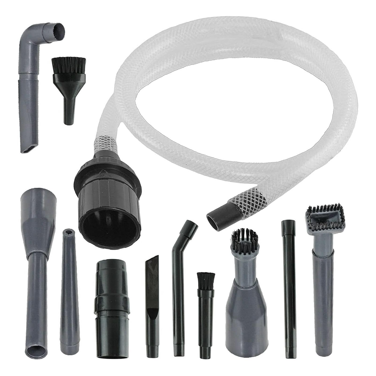 SPARES2GO Complete Micro Tool Kit for Numatic Henry Hetty Vacuum Cleaner 32mm PC Desk Car Mini Attachments Set