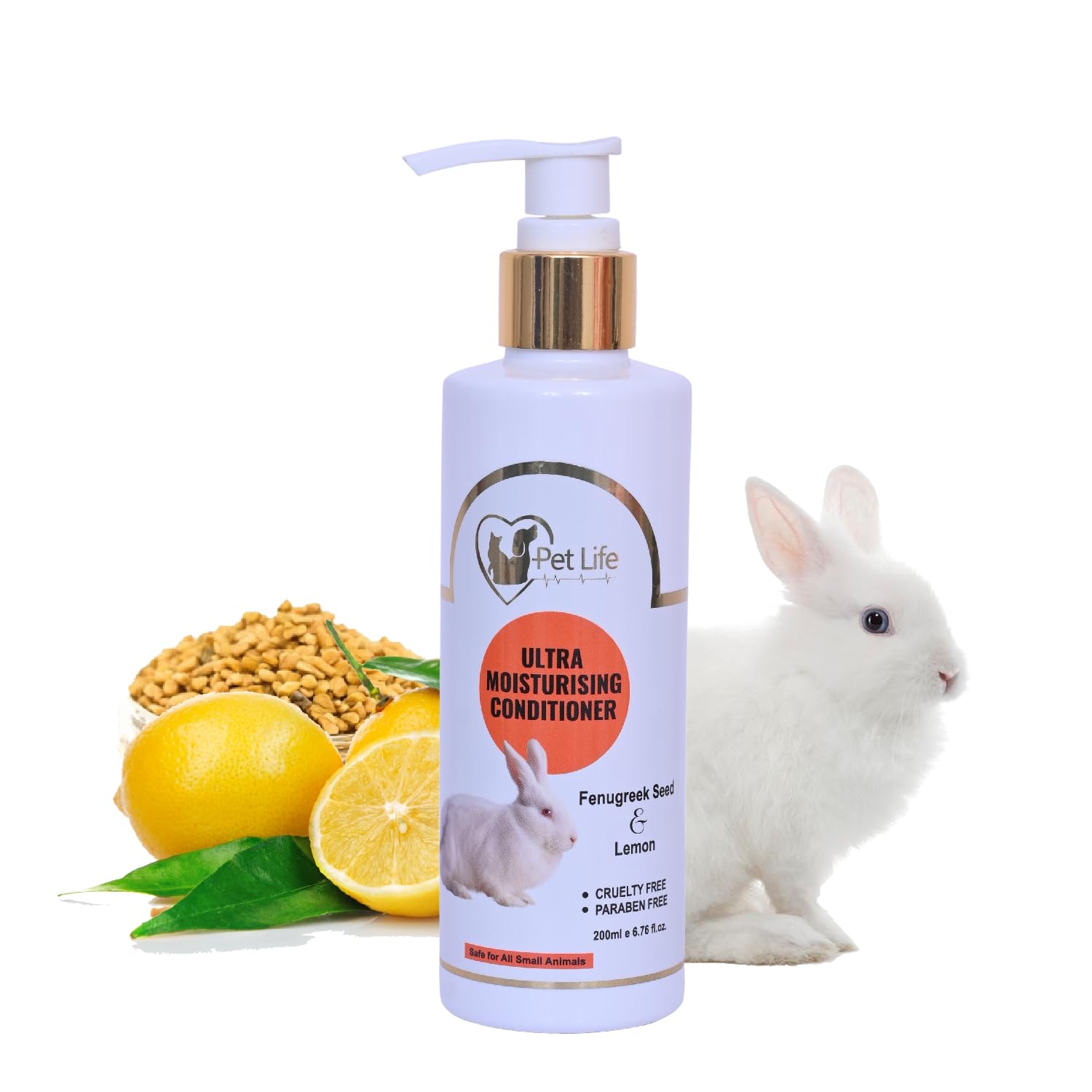 Pet Life Pet Conditioner for Small Pet, Rabbit, Rat | Shiny & Healthy Coat | Silky, Soft & Smooth Hair | Rabbit Conditioner for All Type of Small Pet Breed– 200 ml (B0CM2GWN2Y) Amazon Price History, Amazon Price Tracker