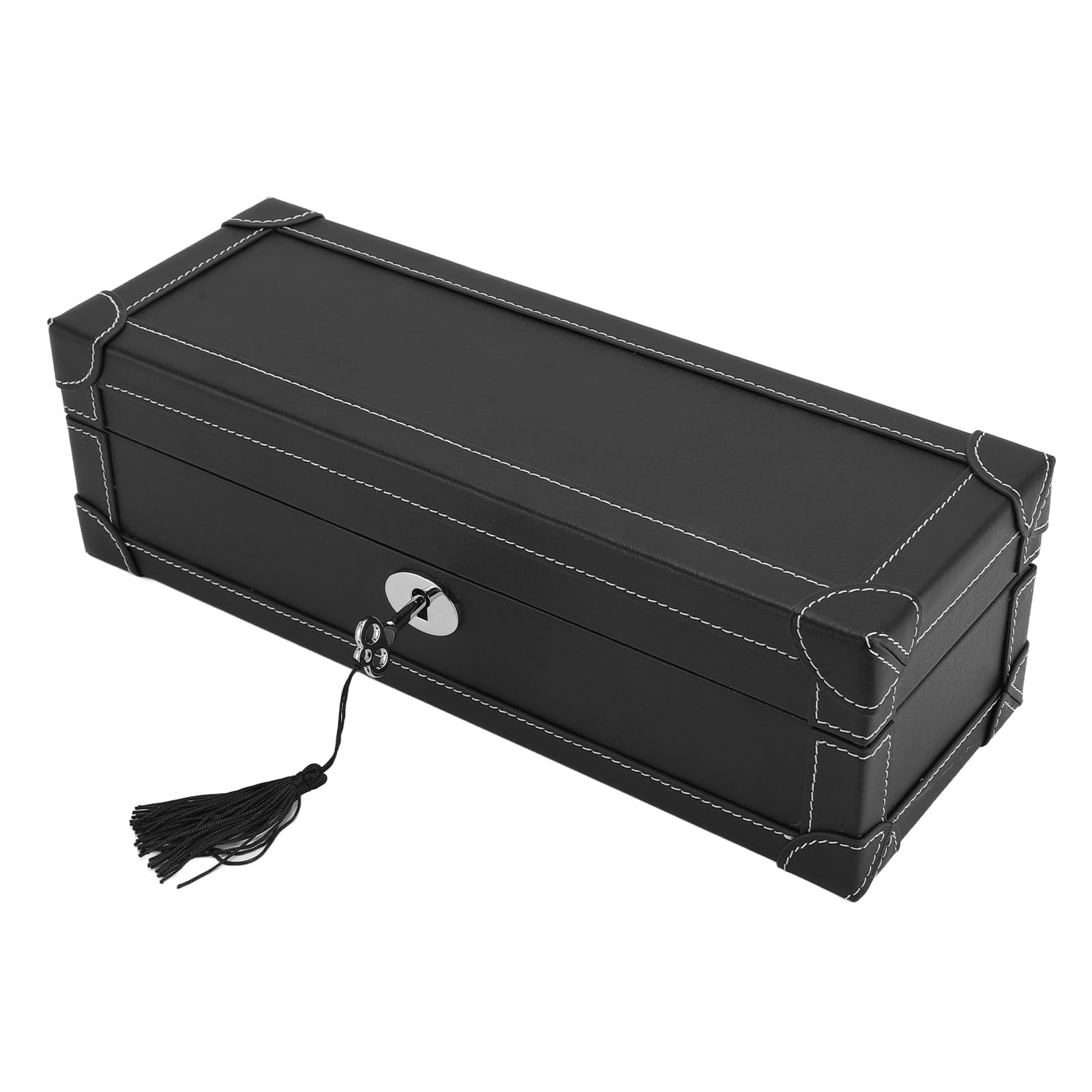GOWENIC Organizer na biżuterię w Etui na Zegarek | Pudełko do (BLACK)