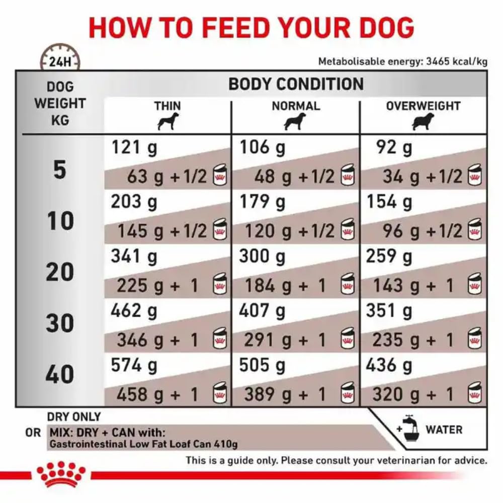 Royal Canin Dog Food Gastro Intestinale a Basso Contenuto di Grassi LF22-12 kg