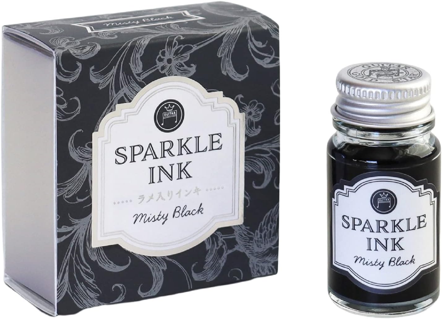 Teranishi Chemical SPA-12ML-T40 Guitar Sparkle Ink, 0.4 fl oz (12 ml), Misty Black