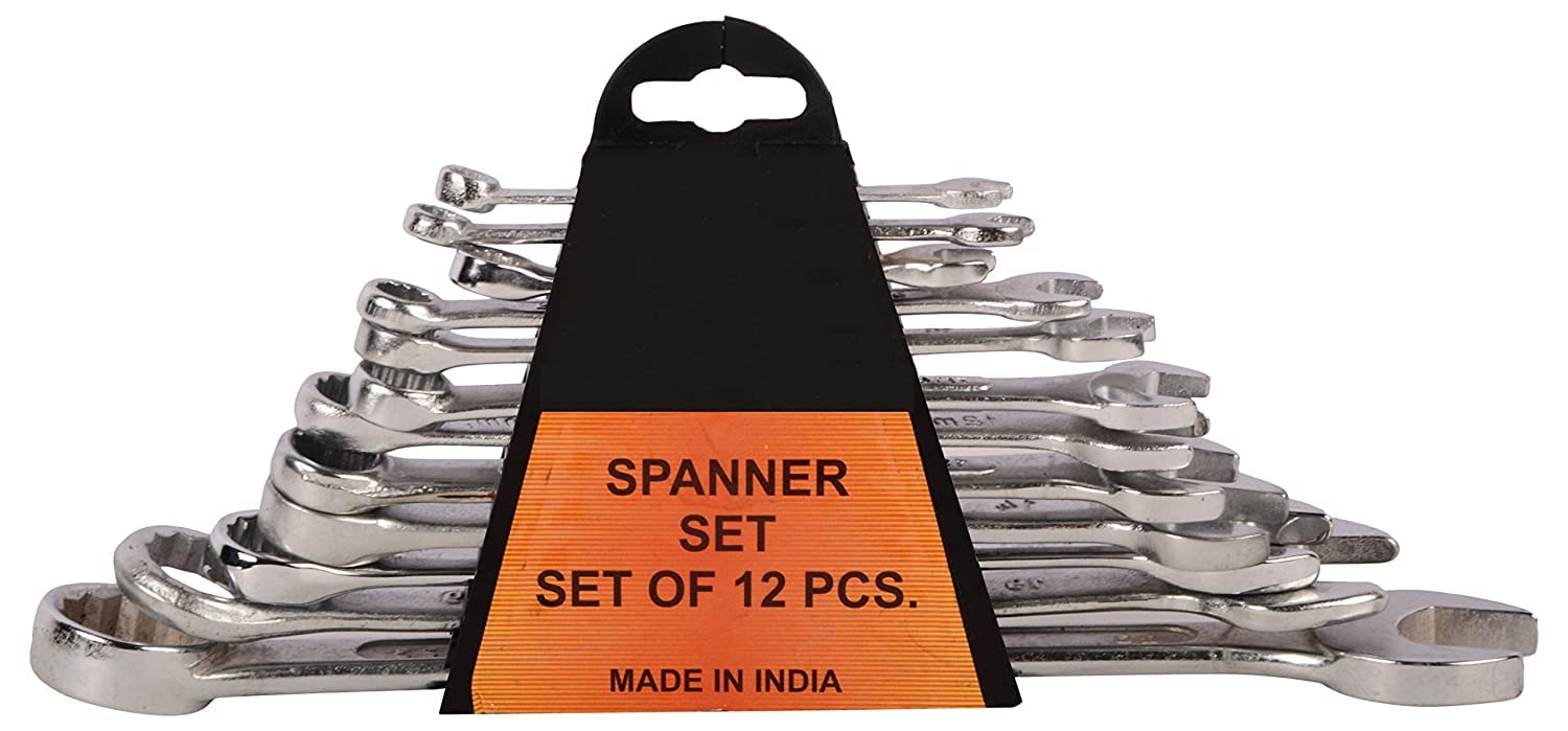 Buy ikis 12 Piece Spanner Combination Socket Set for Plumbing, Motor