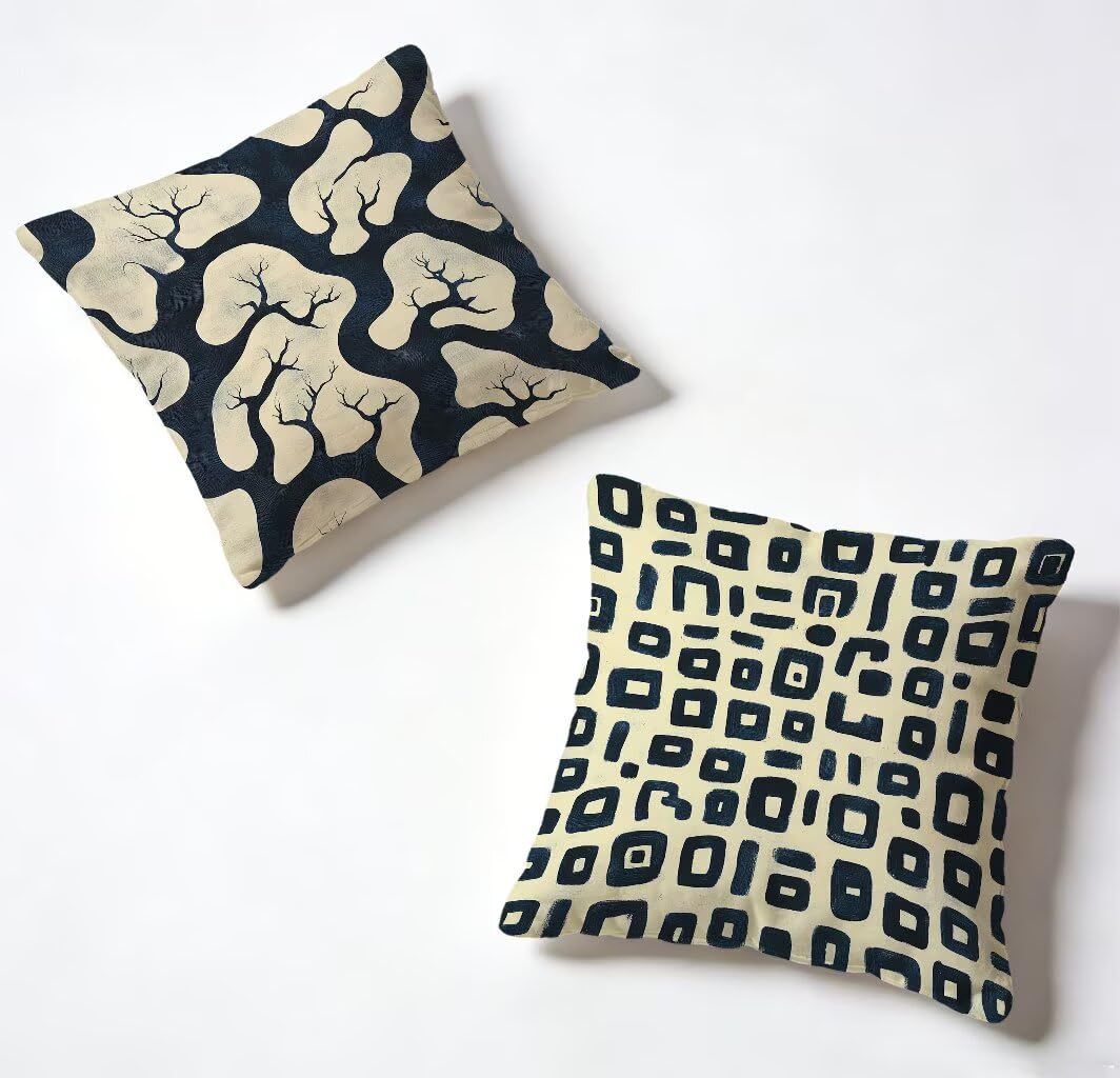 Taie Oreiller 60x60cm Housse Coussin Décoratif Extérieur et Maison