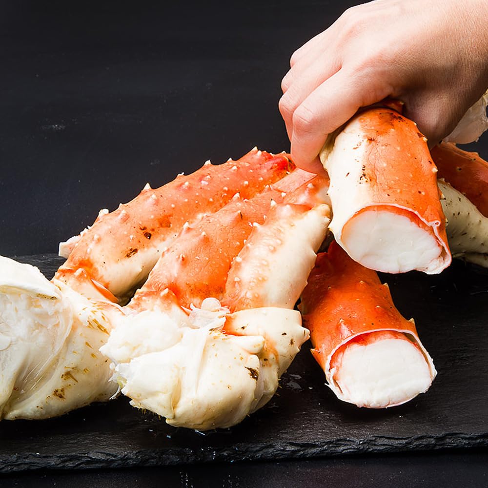 Amazon.co.jp: 1肩2kg(正味1.6kg) 超特大タラバガニ肩付き脚(ボイル済