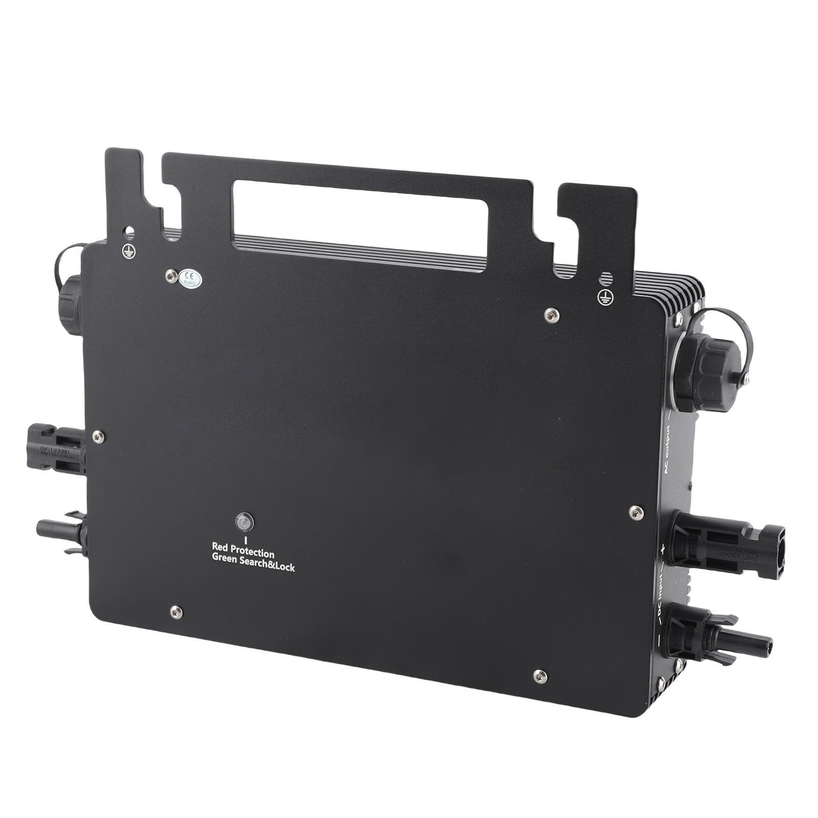 Fafeicy Mikroinwerter Sieciowy WiFi MPPT o Mocy 600 W i Zdalnym Monitorowaniem Aplikacji, Czysta Fala Sinusoidalna 22–50 V DC do 110 V AC dla Domowego Układu Słonecznego