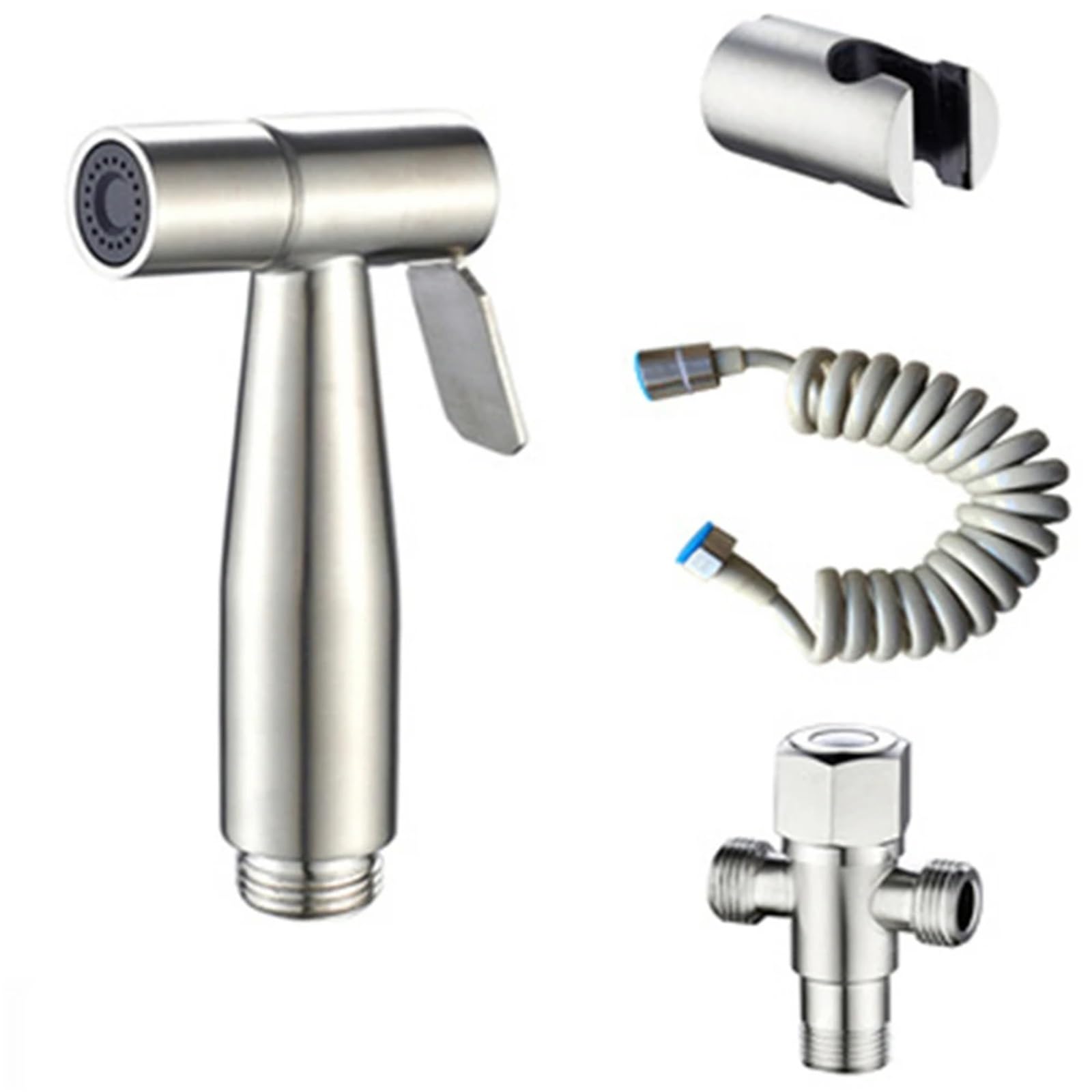 Set spruzzatore for bidet portatile in acciaio inossidabile