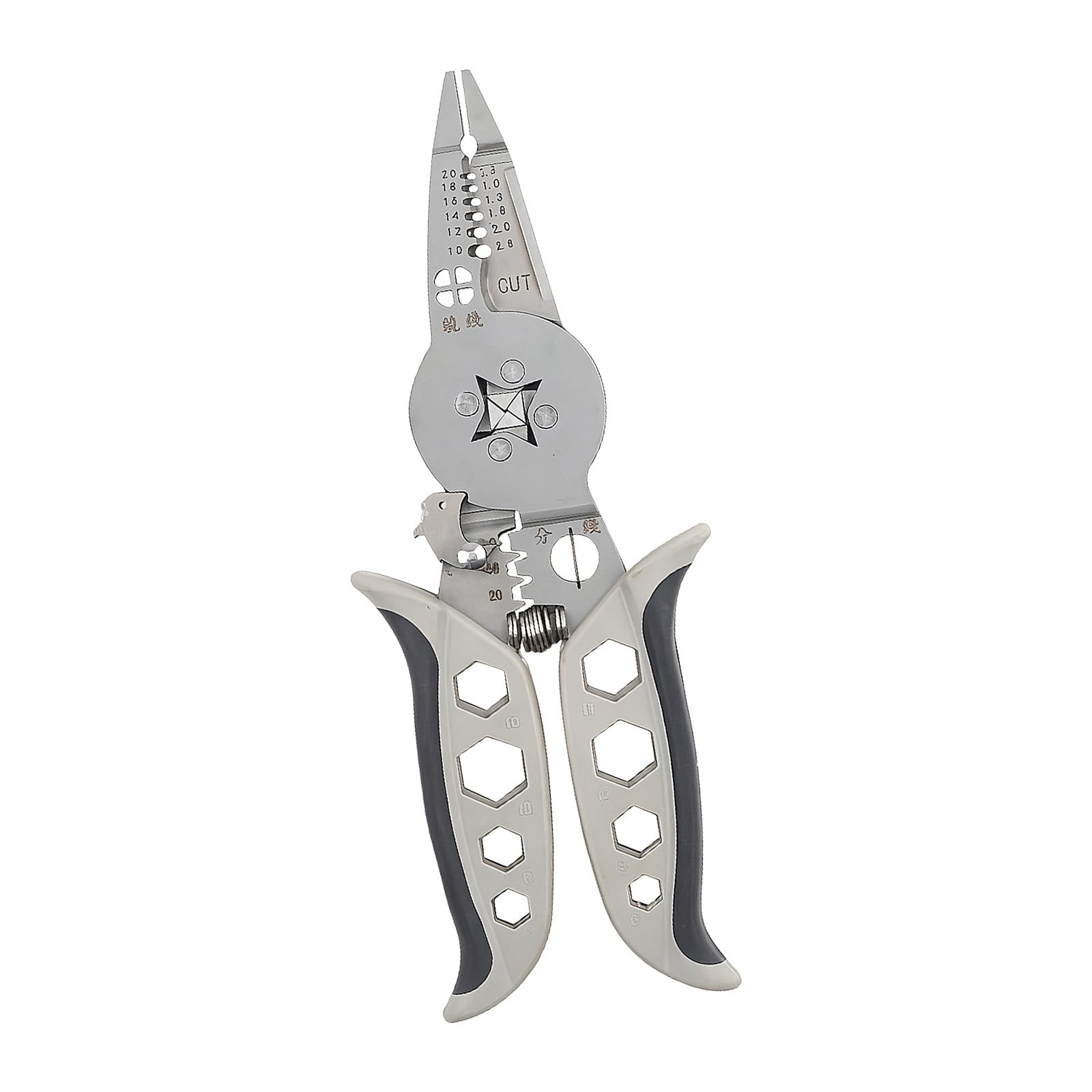 Compact Multifunction Crimping Tool for Electrical Wiring and Cable Maintenance Wire Stripper Wire Crimper Networking Pliers Cable Stripper