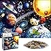 HshDUti Puzzle de 1000 piezas, multicolor, diseño del sistema solar, nueve planetas, exploración espacial, Jigsaw, rompecabezas, juguete educativo, regalo para adultos y niños