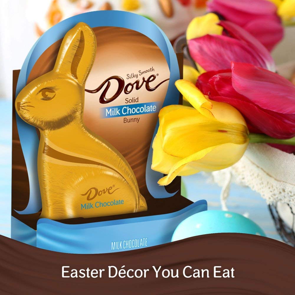 Dove Milk Chocolate Solid Easter Bunny, 4.5 Ounce