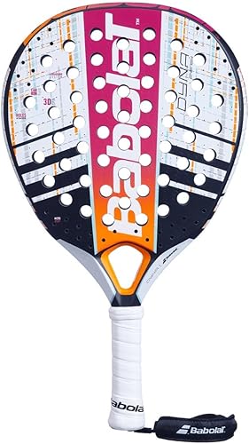 Babolat Dyna Energy Pala de pádel (rosa/naranja/blanco)