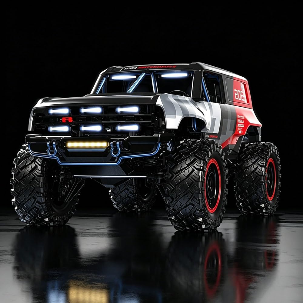 H12P RC Crawler pojazd wspinaczkowy, zdalnie sterowany samochód ciężarowy 1/12, model 4WD Off-Road All Terrain, samochód wspinaczkowy 2,4 G, bezszczotkowy silnik RC, zdalnie sterowany samochód