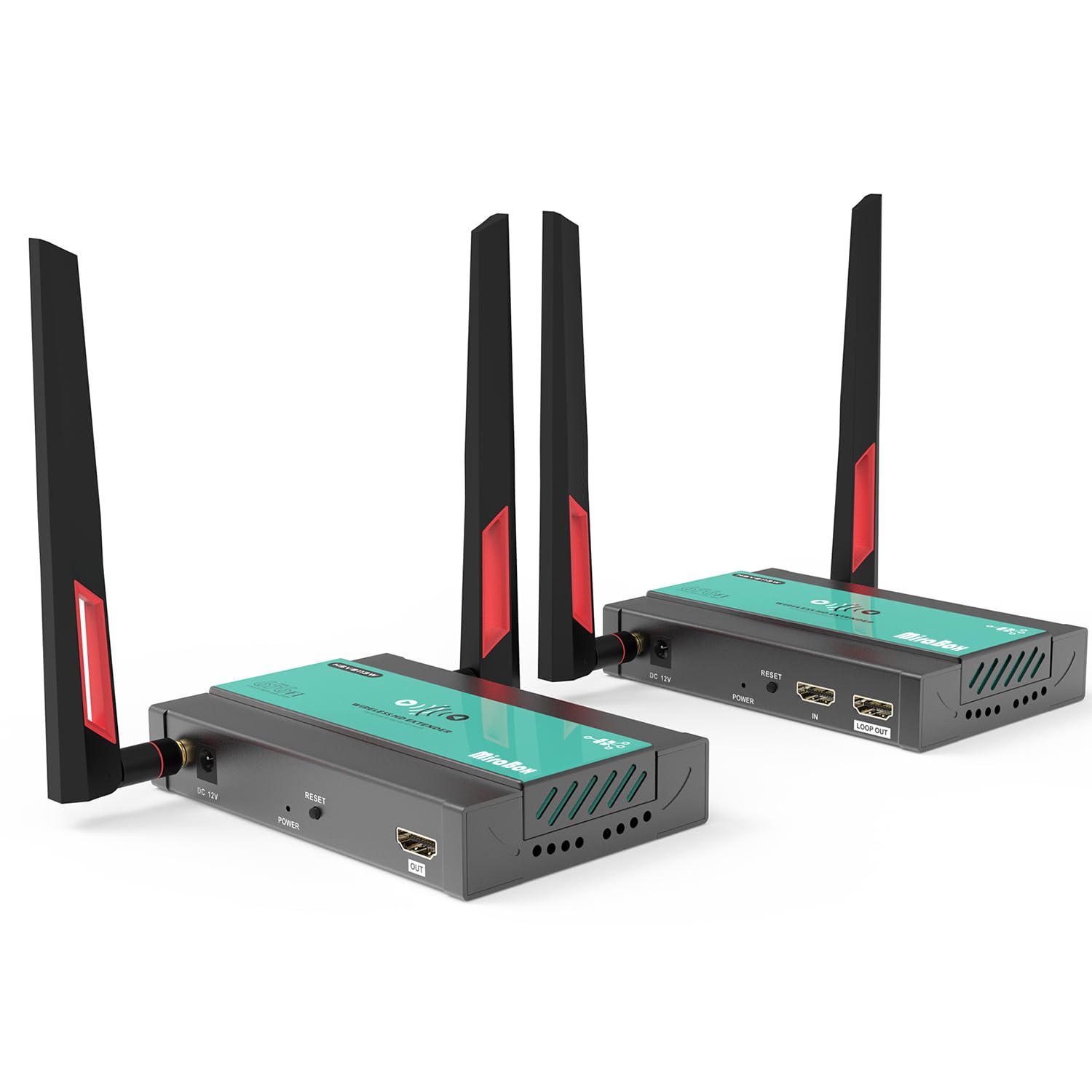 ワイヤレスエクステンダー Amazon.com: Mirabox Wireless HDMI Transmitter and Receiver