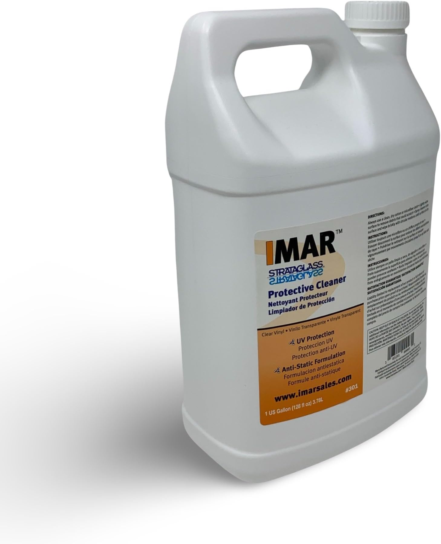 IMAR Strataglass 301 Protective Cleaner 128 oz Container