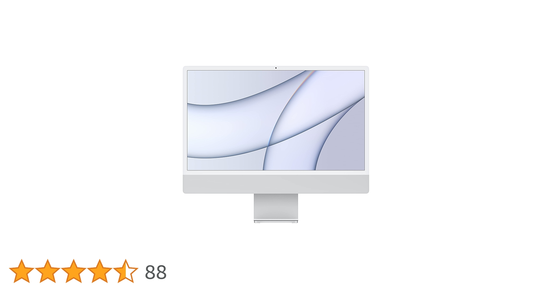 Apple 2021 iMac (24-inch, Apple M1 chip with 8‑core CPU and 8‑core