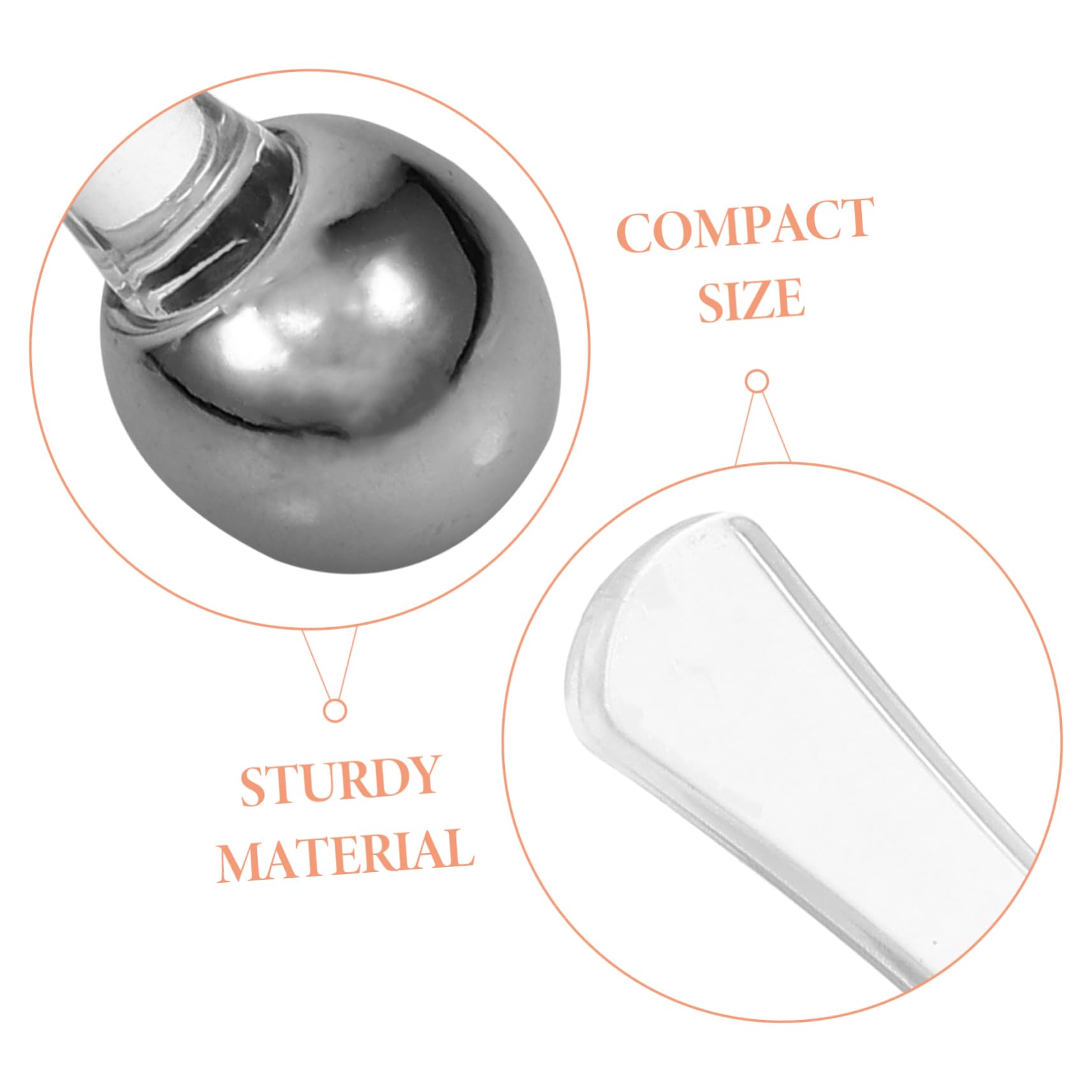 FOMIYES Mini Makeup Spatula Skin Care Spoon Eye Cream Applicator Stick Face Spa Tool Reusable