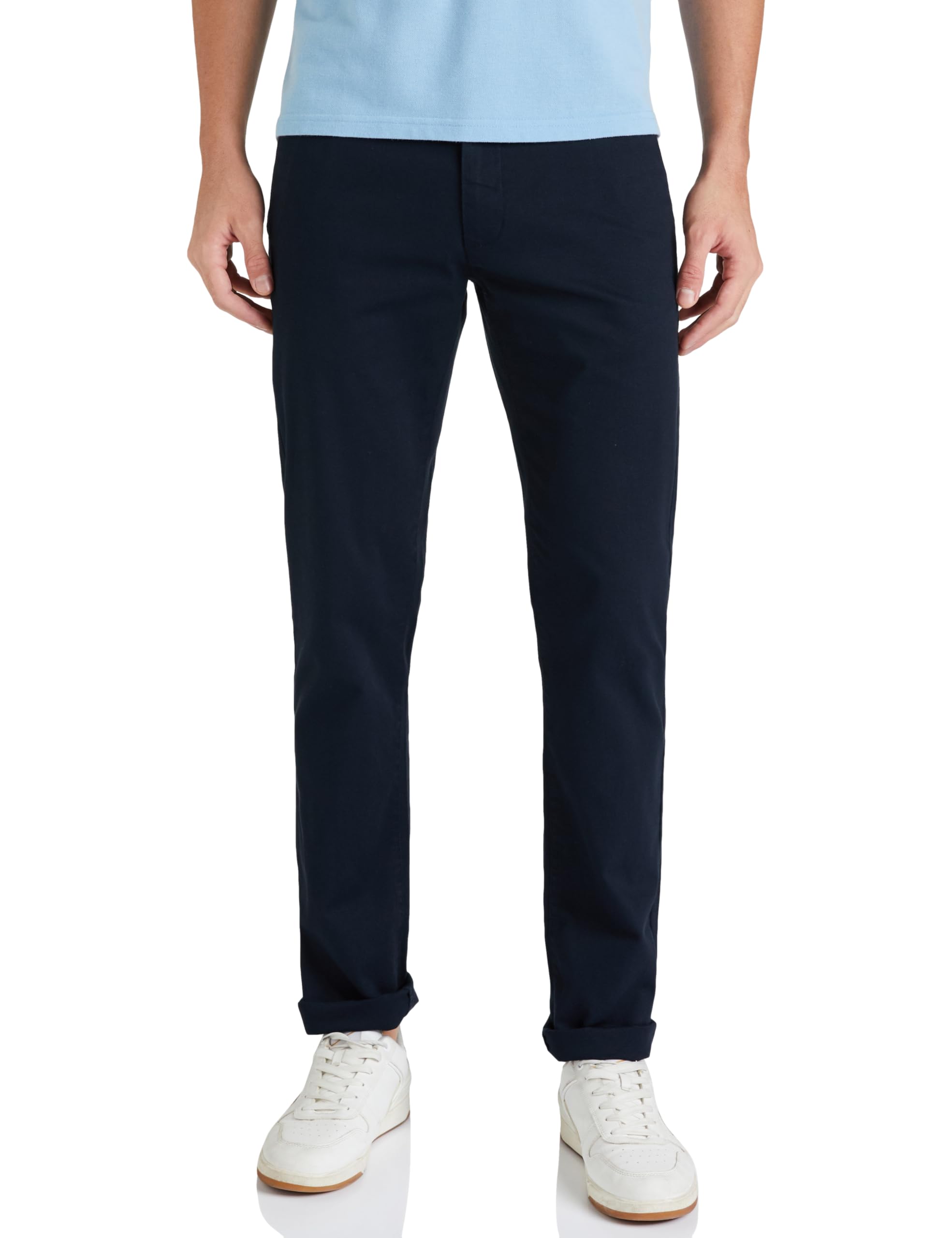 van heusen Men's Mid Rise Slim Casual Pants-picture-50
