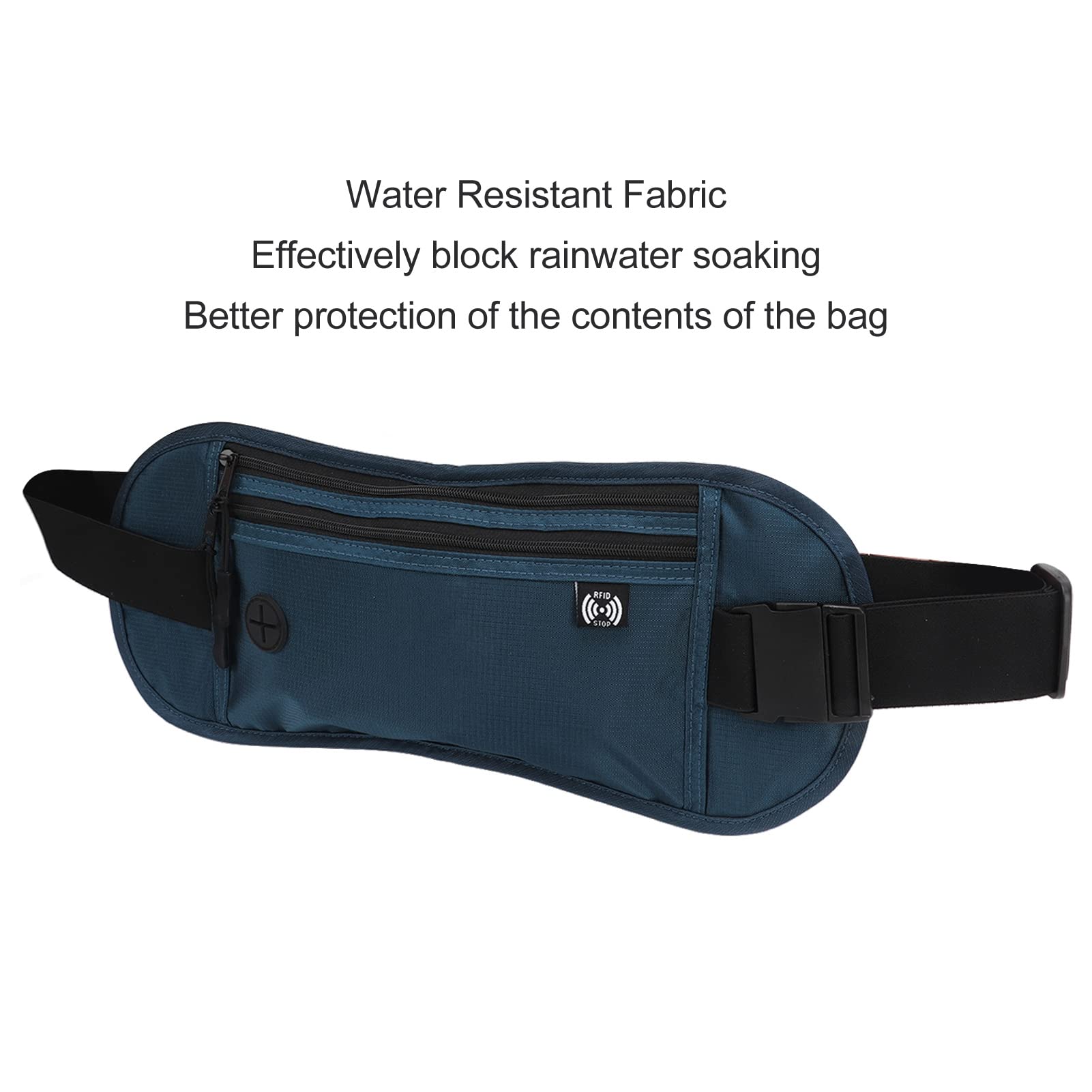 Sac Banane De Sport Grande Capacité – Imperméable, Respirant, Antivol Avec Trou Pour Écouteurs