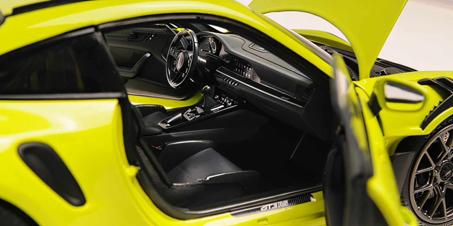 Minichamps 110062028 - Porsch. 911 (992) GT3RS Acid Green with Black Wheels 2023 - maßstab 1/18 - Modellauto