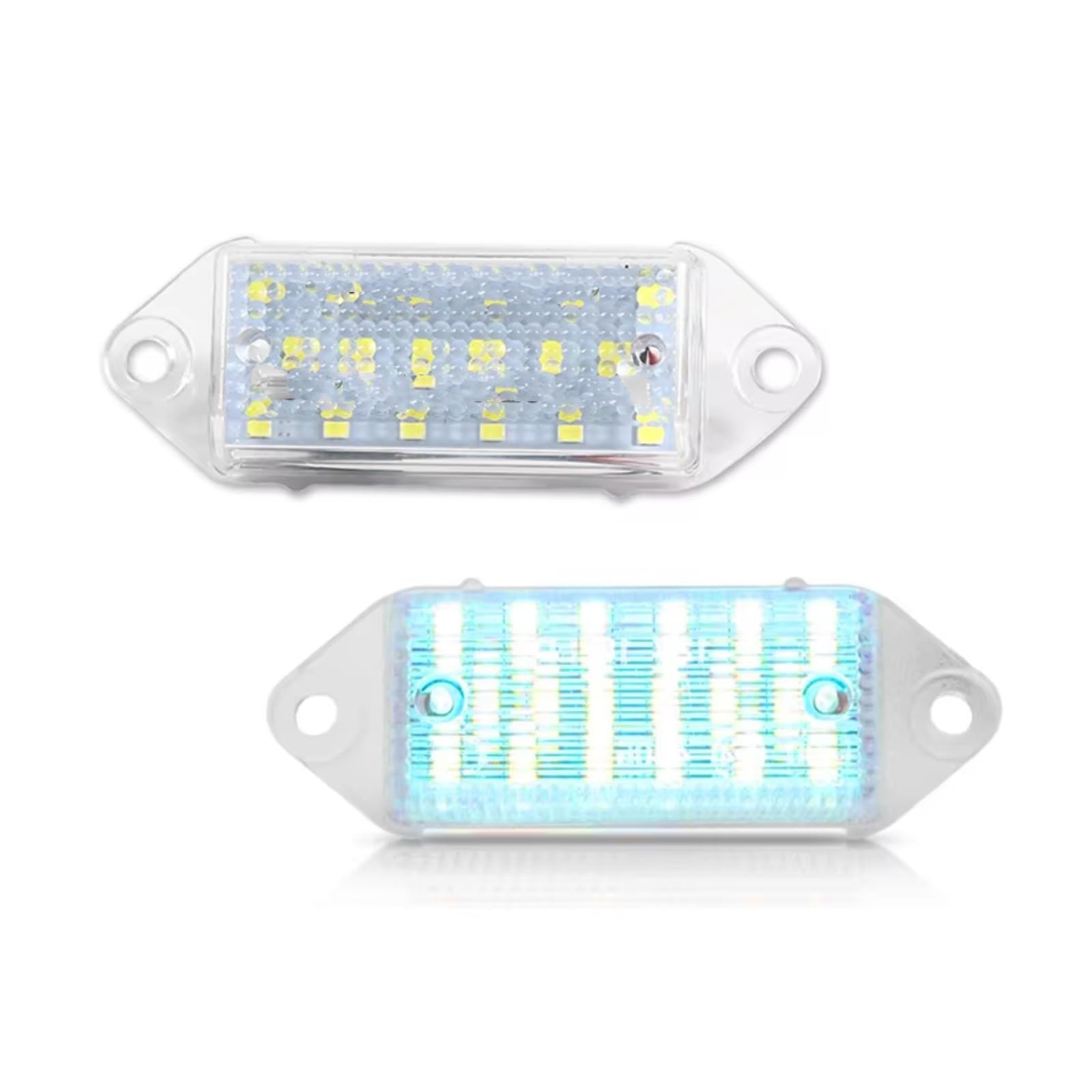 Luces de matrícula para automóvil Mitsubishi Lancer EVO VIII 2004 2005 2006 2007 2008 4