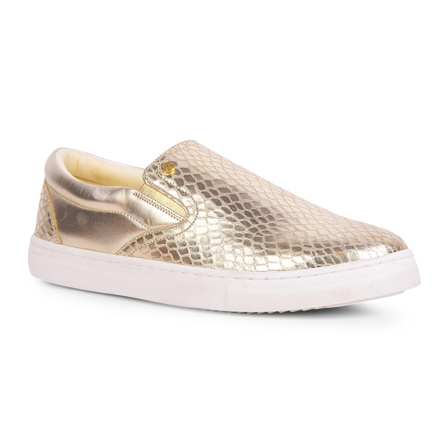 lee cooper Women's Casual Shoes | Trendy Everyday Wear | Comfortable & Durable Casual Footwear Gold-picture-10