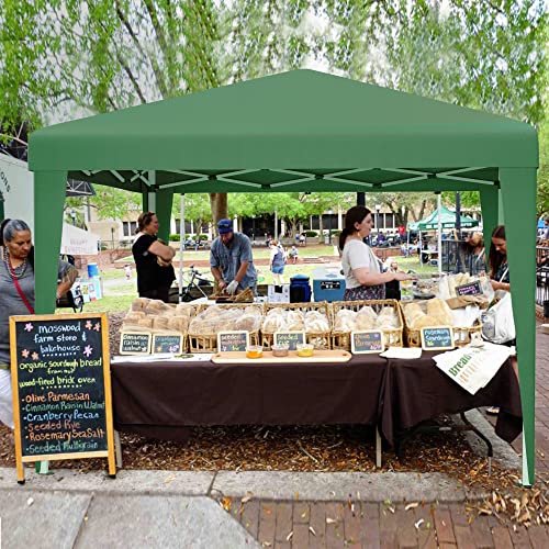 Dwvo 3X3Meter Instant Heavy Duty Pop Up Gazebo, Folding Garden Camping Party Tent Canopy Marquee With Storage Bag, Stakes And Ropes For Patio Markets Beach - 3