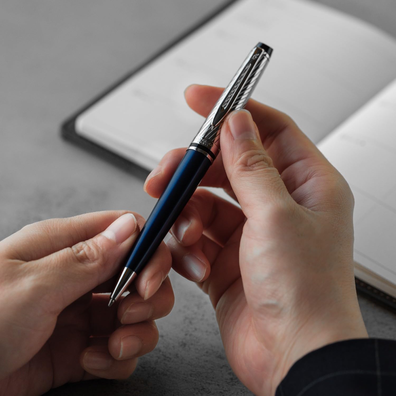 ウォーターマン　エキスパート デラックス ボールペン ウォーターマン（Waterman）エキスパートデラックス（ダーク
