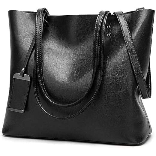 PESOMA Faux Leather Women Handbags Shoulder Hobo Bag Purse With Long Strap Ladies Purse(Fits up to 12.9