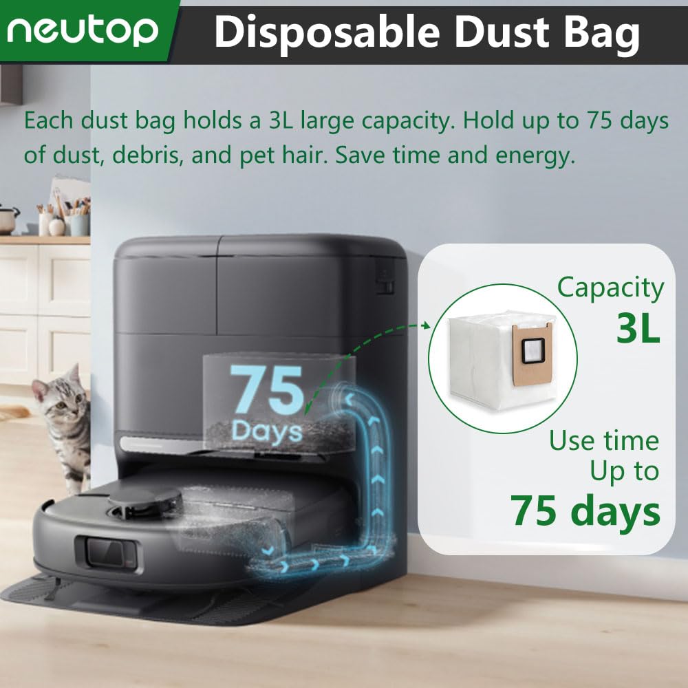 Piezas de repuesto para aspiradora robot eufy Omni C28