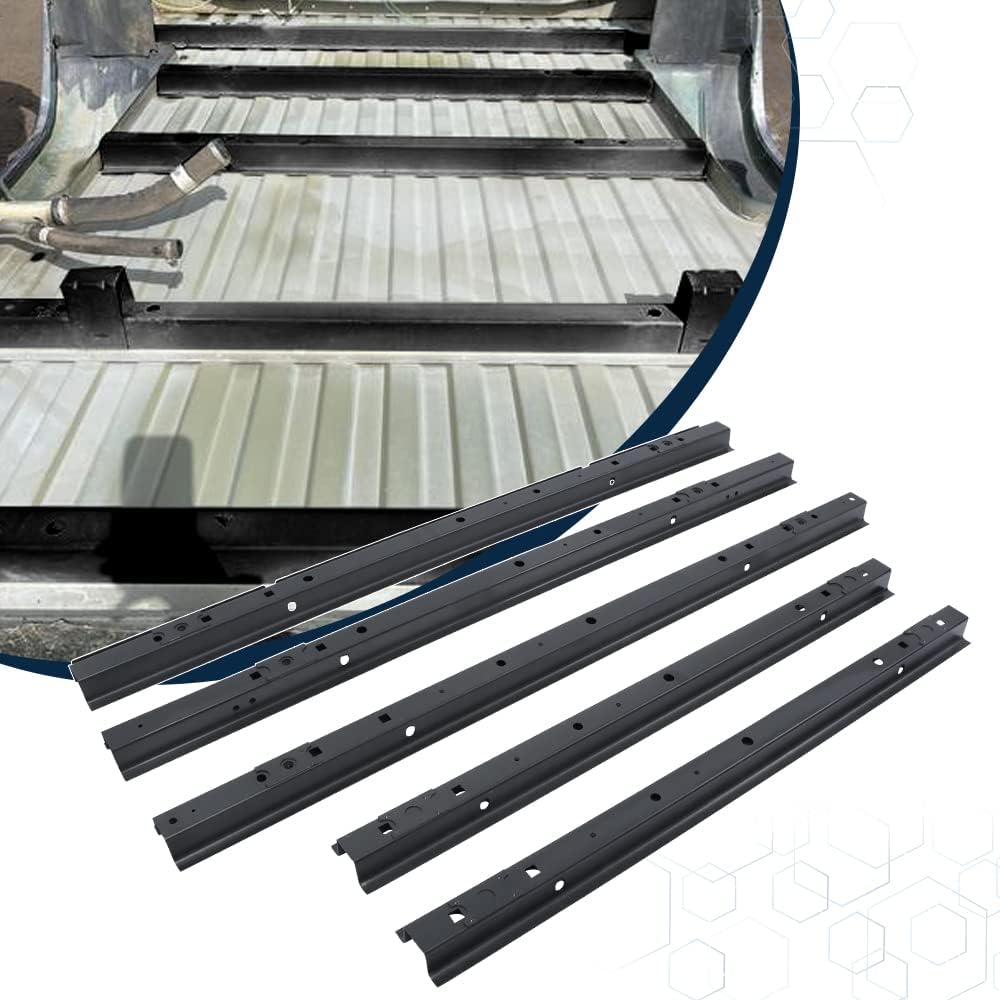 Mountainpeak Truck Bed Crossmember Repair Kit Floor Support Rails fit for 1999-2007 Chevy Silverado/GMC Sierra 1500/2500/2500 HD