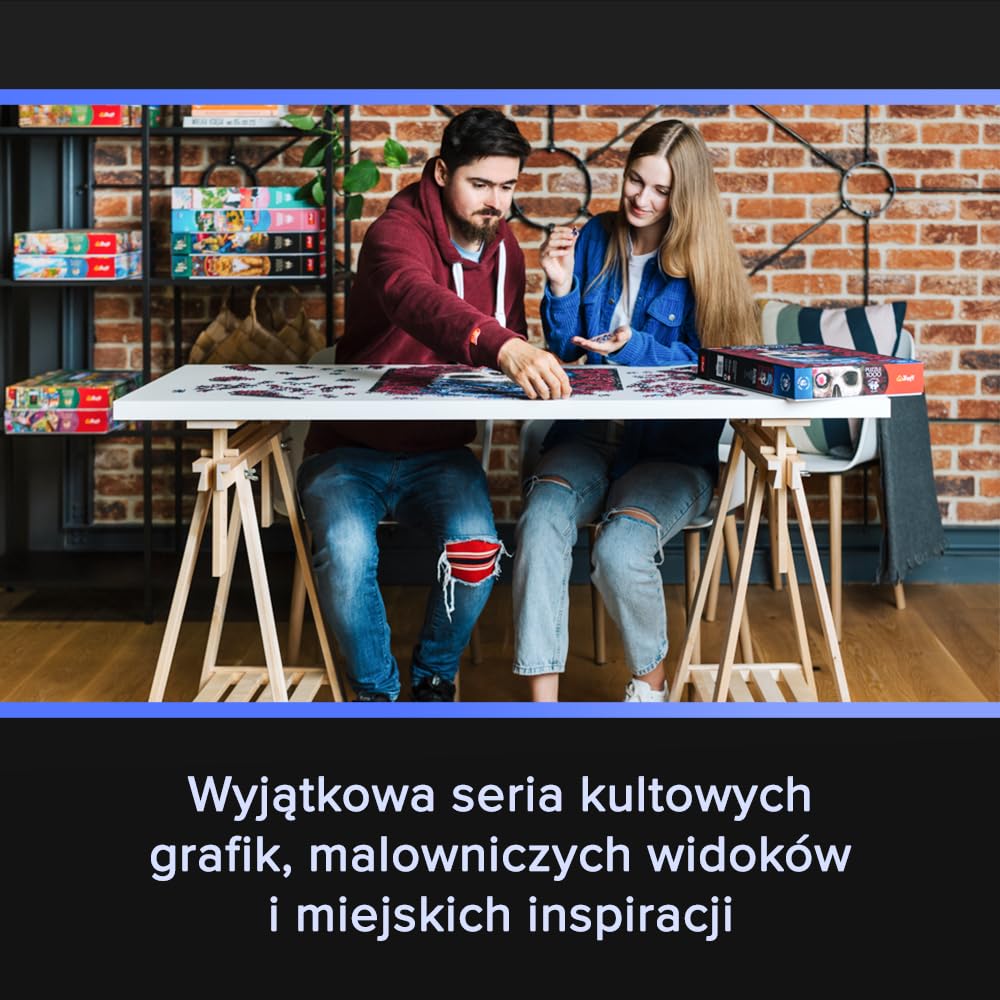 Trefl Premium Plus Quality - Puzzle Pets as Art: Makaronowa Medytacja Shiby - 500 Elementów, Seria Ponadczasowych Motywów, Idealne Dopasowanie Elementów, dla Dorosłych i Dzieci od 10 lat