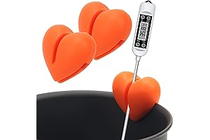 Thermometer Pot Clip, 2 PCS Digital Thermometer Holder Clips, Thermometer Clip for...