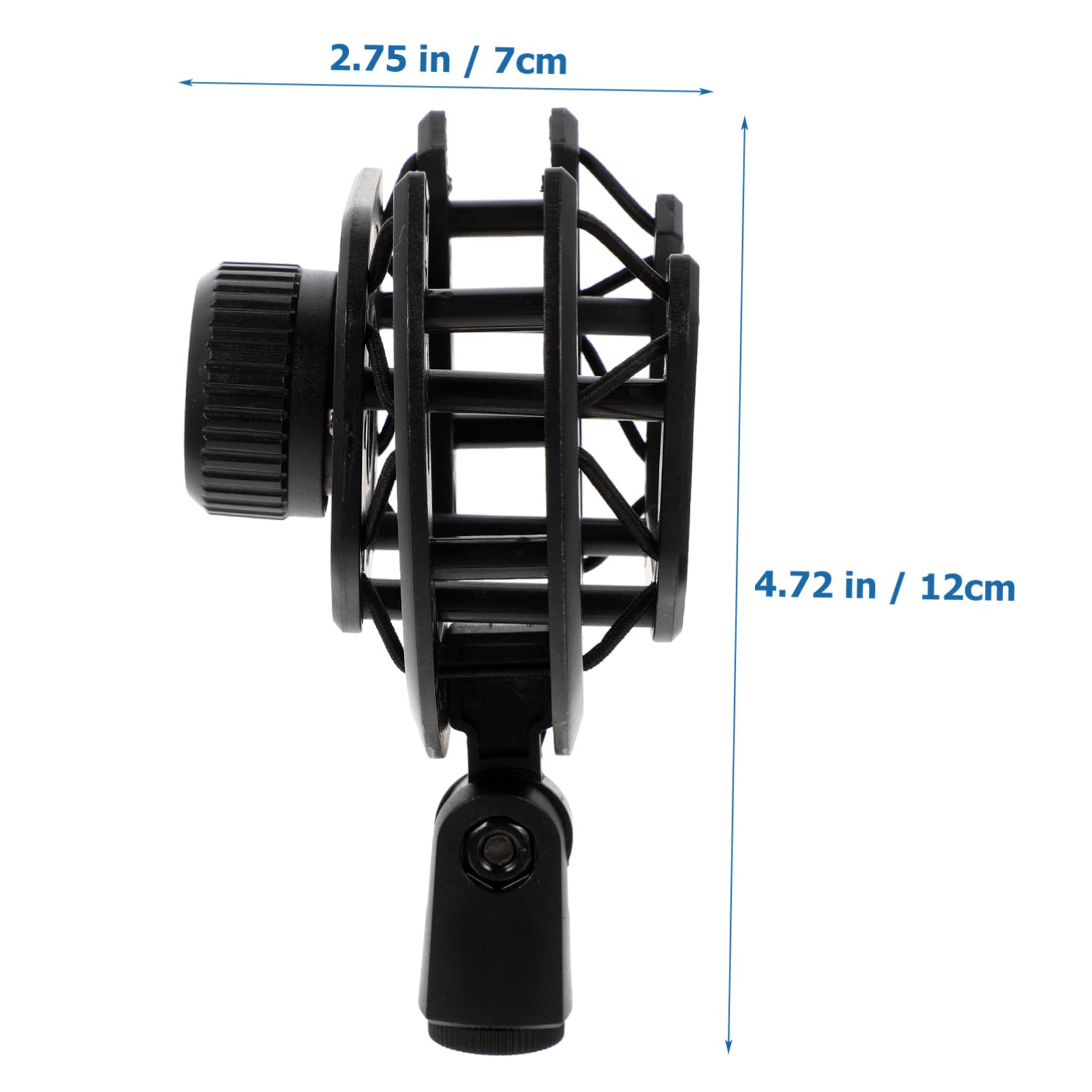 Levemolo Professional Microphone Shockmount Durable Vibration Mic Holder Angle for All Mic for Studio and Use